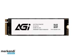 AGI SSD INTERNO M.2 1TB PCIE 2280 Gen. 3x4 Læse/skrive AGI1T0GIMAI2