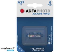 AGFAPHOTO Batteri Strøm Alkalisk LR27 V27A A27 1 Pack