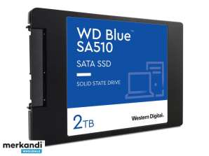 Western Digital WD Blue SA510 SATA SSD 2.5 2TB interne WDS200T3B0A