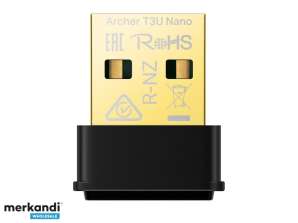 TP LINK AC1300 Nano Беспроводной USB-адаптер MU MIMO Archer T3U Nano