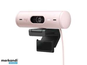 Webcam Logitech Brio 500 Full HD Rose 960 001421