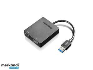 Lenovo USB 3.0 to VGA/HDMI Universal Adapter 4X90H20061