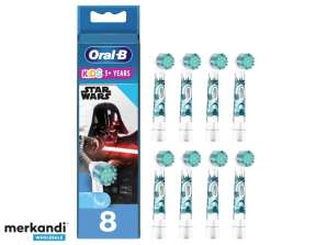 Oral B Kids Star Wars Cabezales de Cepillo 8pcs
