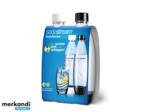 SodaStream PET Bottle Fuse Duopack Wit/Zwart 1741200490