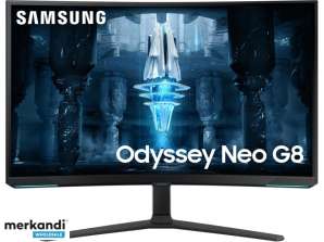 Samsung 32 Odyssey Neo G8 QLED monitorius lenktas LS32BG850NPXEN