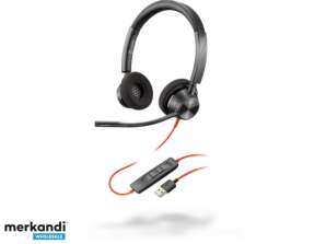 Poly Blackwire 3320M USB A Headphones On Ear 214012 01