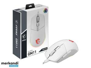 MSI Clutch GM11 Gaming Mouse Blanc S12 0401950 CLA