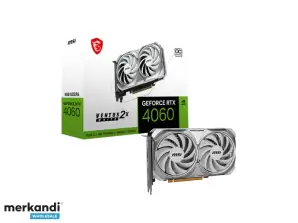 MSI GeForce RTX 4060 Ventus 2X 8G OC GDDR6 Branco V516 030R