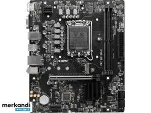 MSI PRO H610M E Intel Motherboard 7D48 019R