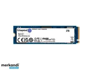 Kingston 2 Tt:n SSD NV2 M.2 2280 PCIe 4.0 NVMe SNV2S/2000G