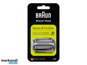 Braun Series 3 Combo Pack 32S Cabeça de Barbear Prata 115809