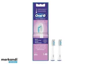 Oral B Pulsonic Sensitive 2-delt børste hvit 299103