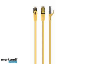 CableXpert CAT6A пач кабел LSZH 15m жълт PP6A LSZHCU Y 15M