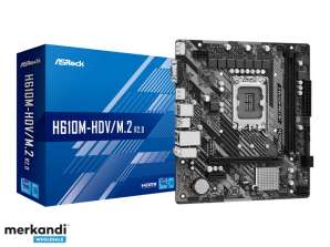 ASRock H610M HDV/M.2 R2.0 Intel Motherboard 90 MXBJH0 A0UAYZ