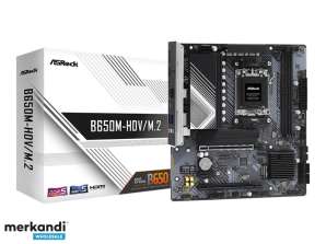 MB ASRock B650M HDV/M.2 AM5 AMD Hovedkort 90 MXBLA0 A0UAYZ