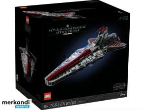 Штурмовий крейсер LEGO Star Wars Venator класу Republic 75367