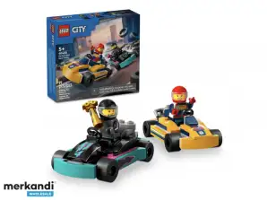 LEGO City Yarışçılarla Go Kartlar 60400