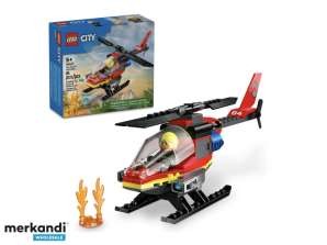 Hasičský vrtuľník LEGO City 60411