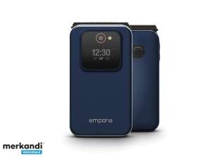 Emporia Joy V228 Flip 128MB Feature Phone Blueberry V228_001_BB
