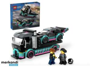 LEGO City Araba Taşıyıcı ve Yarış Arabası 60406
