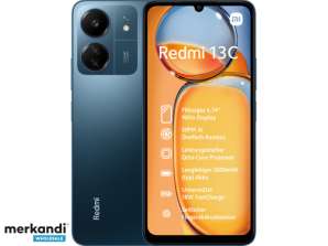 Xiaomi Redmi 13C Dual Sim 4/128GB Azul Marinho PT MZB0FL8EU