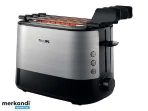 Philips Viva Collection Toaster Silber/Schwarz  D2639/90