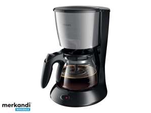 Philips Daily Collection Cafetera Acero Inoxidable/Negro HD7462/20