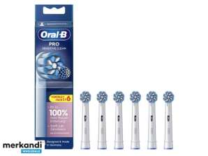 Brosses orales B Pro Sensitive Clean Paquet de 6 860717