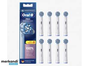 Oral B Brushes Pro Sensitive Clean 8 Pack 860649