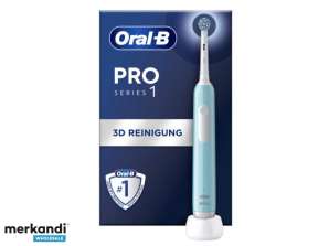 Oral B Pro 1 følsom ren tandbørste Caribisk blå 013116