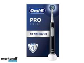 Oral B Pro 1 Cross Action tandbørste sort 012935