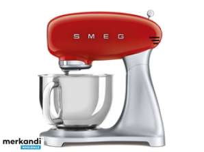 Smeg Stand Mixer 50s Style 800W Κόκκινο/Ασημί SMF02RDEU