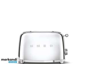 Smeg 2 Slots Toaster 50s Style Stainless Steel TSF01SSEU