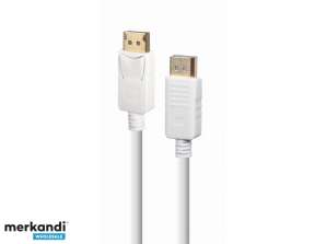 CableXpert DisplayPort kabel 4K 1.8m bijeli CC DP2 6 W