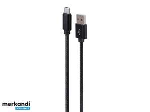CableXpert USB Type C Kabel 1.8m Zwart CCDB mUSB2B AMCM 6