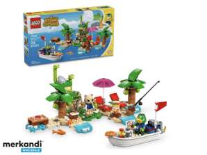 LEGO dzīvnieku šķērsošanas kapteiņa salas laivu tūre 77048