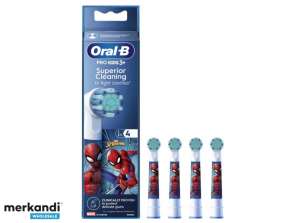 Oral B Spiderman 4pcs EB10S 4