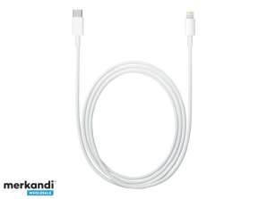 Apple USB C prie Lightning kabelis 1m baltas MUQ93ZM/A