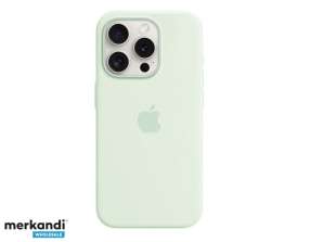 Apple Silikon Case iPhone 15 Pro mit MagSafe Blassmint MWNL3ZM/A