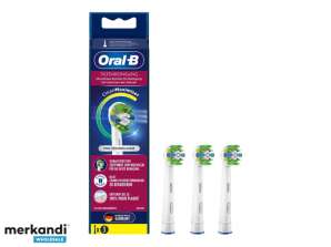 Spazzole Oral B da 3 Pulizia Profonda CleanMaximizer White 410508
