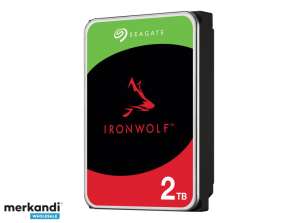 Disque dur Seagate IronWolf 3.5 2 To 5400 tr/min 256 Mo ST2000VN003