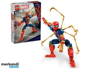 Figurină Omul-păianjen de fier LEGO Marvel 76298