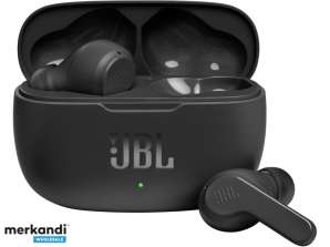 JBL Wave 200TWS ægte trådløse hovedtelefoner med mikrosort JBLW200TWSBLK
