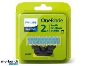 Philips OneBlade rezerves asmens 2 iepakojums QP225/50