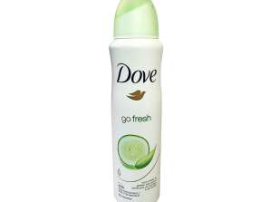Toptan Dove 250 ml İhracat Deodorant Vücut Spreyi marka ürün