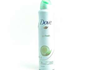 Дезодорант-спрей на експорт оптом Dove 250 мл швидко продається