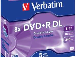 DVD R 8,5 GB Verbatim 8x 5 JC 43541