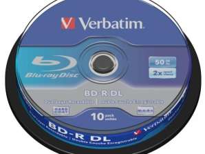 BD R 50GB Verbatim 6x 10szt Cakebox 43746