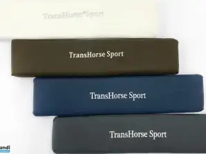 88 piezas. Almohadilla de brida TransHorse Sport larga. Suministros para establos ecuestres clásicos de varios colores, stock restante al por menor.