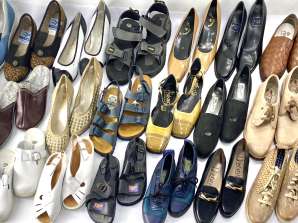 pairs of shoes, sports shoes, mix of different models and sizes, wholesale online shop, buy remaining stock